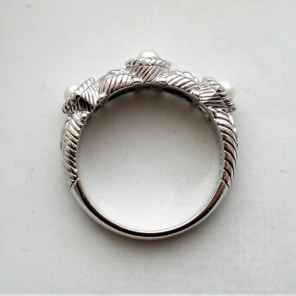 Designer Judith Ripka Signed Solid Sterling Silve… - image 5